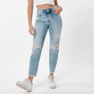 Garage Mom Jeans Cool Blue